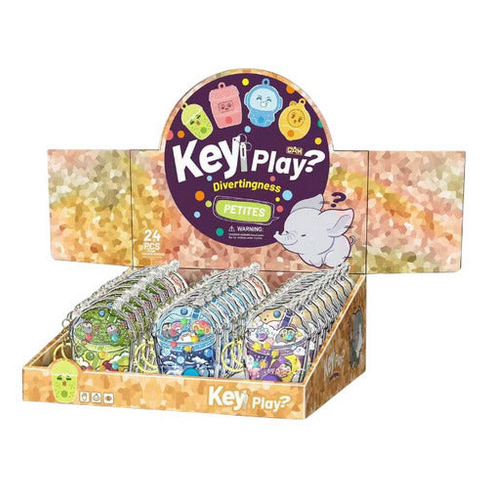Juego De Agua Llavero Penquin 2586k-10 (1q24) Color