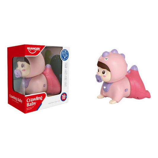 Bebe Gatea Con Luz Y Sonido Rosa 2260555 Shine