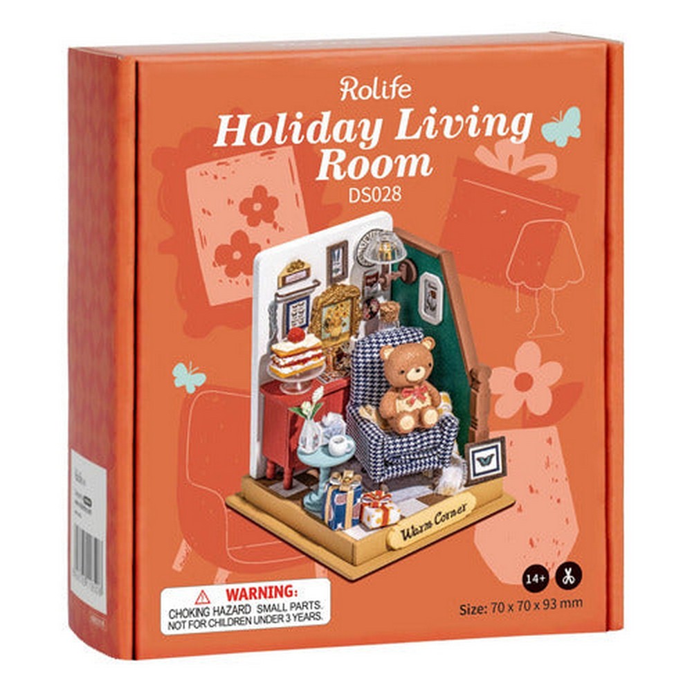 Robotime Puzzle 3d Sala De Vacaciones Ds028 Rolife