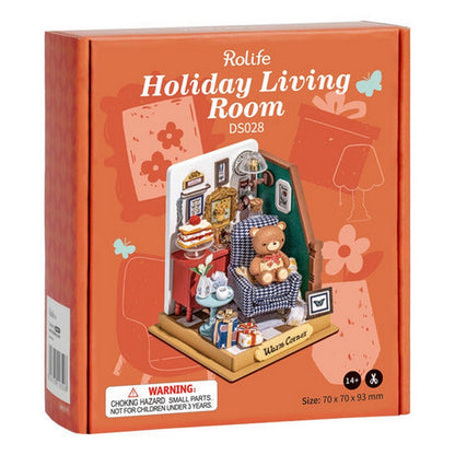 Robotime Puzzle 3d Sala De Vacaciones Ds028 Rolife