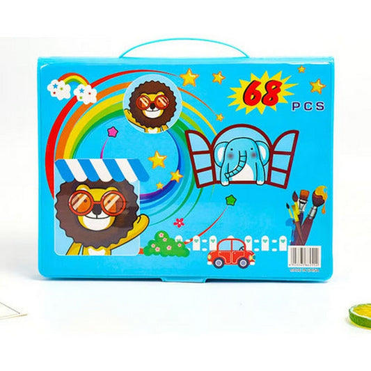 Set De Arte Y Coloreo Infantil 68 Piezas 68 Shine