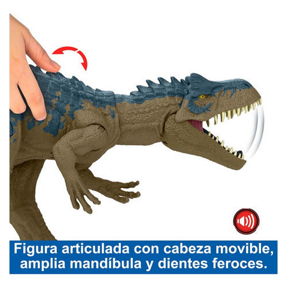 Jurassic World Dinosaurio Allosaurus Hrx50 Mattel