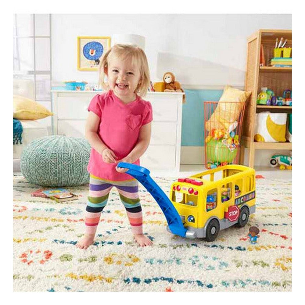 Little People Bus Escolar Nuevos Amigos Gtl66 Mattel