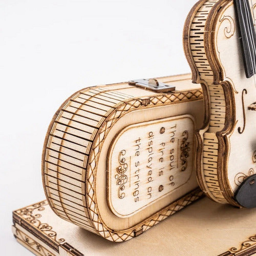 Robotime Puzzle 3d Violin Tg604k Rokr