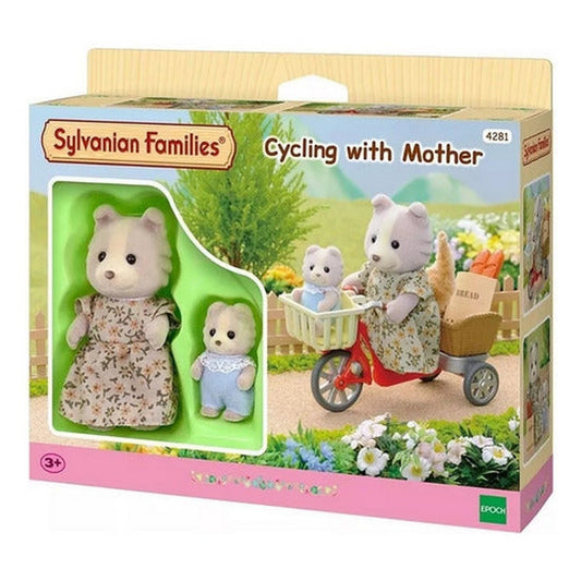 Sylvanian Families Madre Ciclista Con Bebé 4281sy