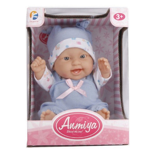 Muñeca Bebote 25cm Enterito Celeste 1979044 Shine