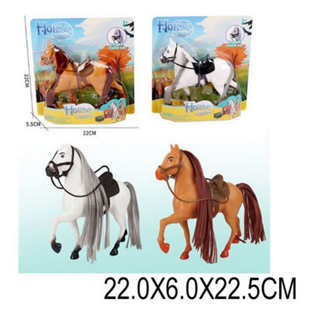 Horse Figura Caballo Con Pelo Largo 2176297