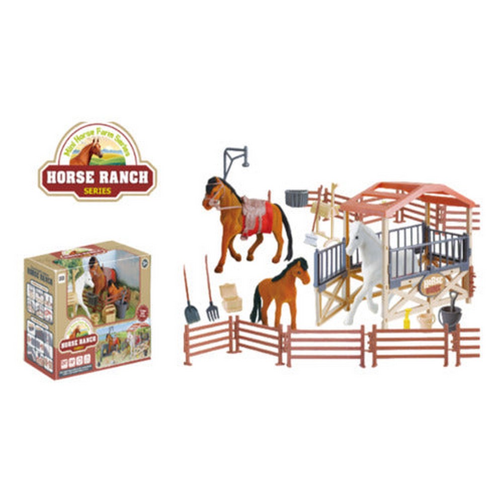 Set De Muñecos Rancho De Caballos Horse Ranch 2213739