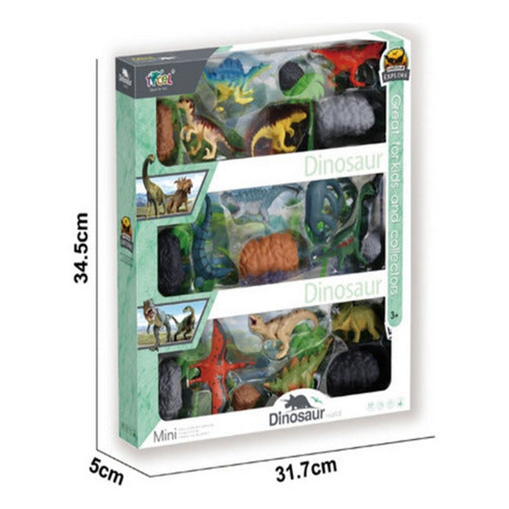 Dinosaur World Set De Dinosaurios Con Accesorios 2308524