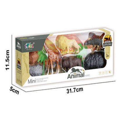 Animal World Set Animales De Selva Con Accesorios 2308525