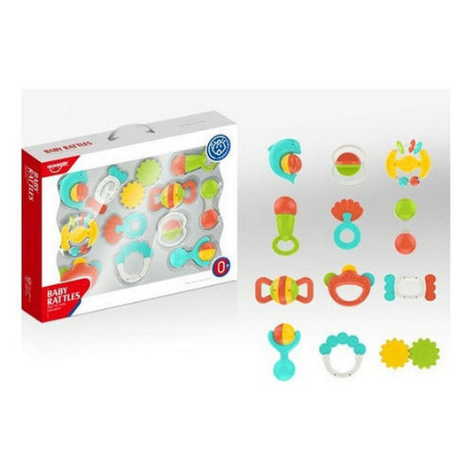 Set De Regalo Sonajeros Y Mordillos 12 Pzs 1862384 Huanger