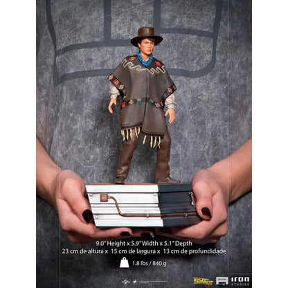 Figura Marty Mcfly Back To The Future 3 59621 Iron Studios