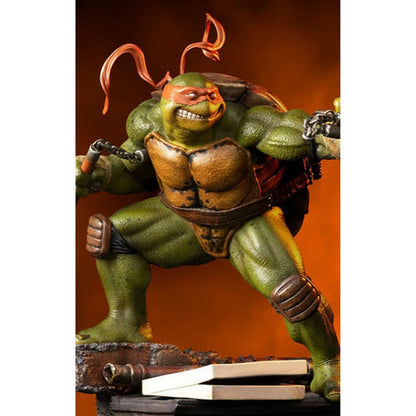 Figura De Acción Michelangelo De Iron Studios