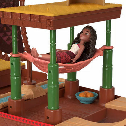 Moana 2 Set Bote De Aventuras Mini Muñeca Jbt54 Mattel