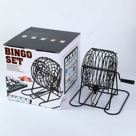 Juego De Mesa Bingo Con Bolillero Bg01 Shine