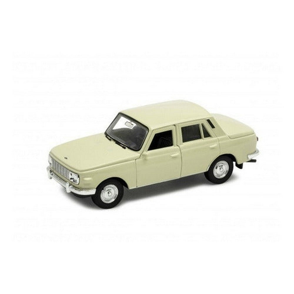 Welly Die Cast Pull Back Wartburg 353 Crema 43793cw