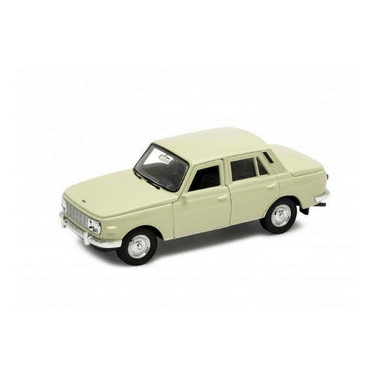 Welly Die Cast Pull Back Wartburg 353 Crema 43793cw