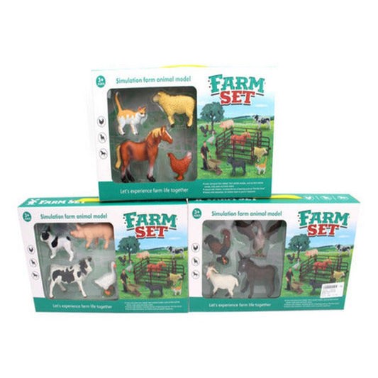 Farm Set Animales De La Granja Con Accesorios 2144641