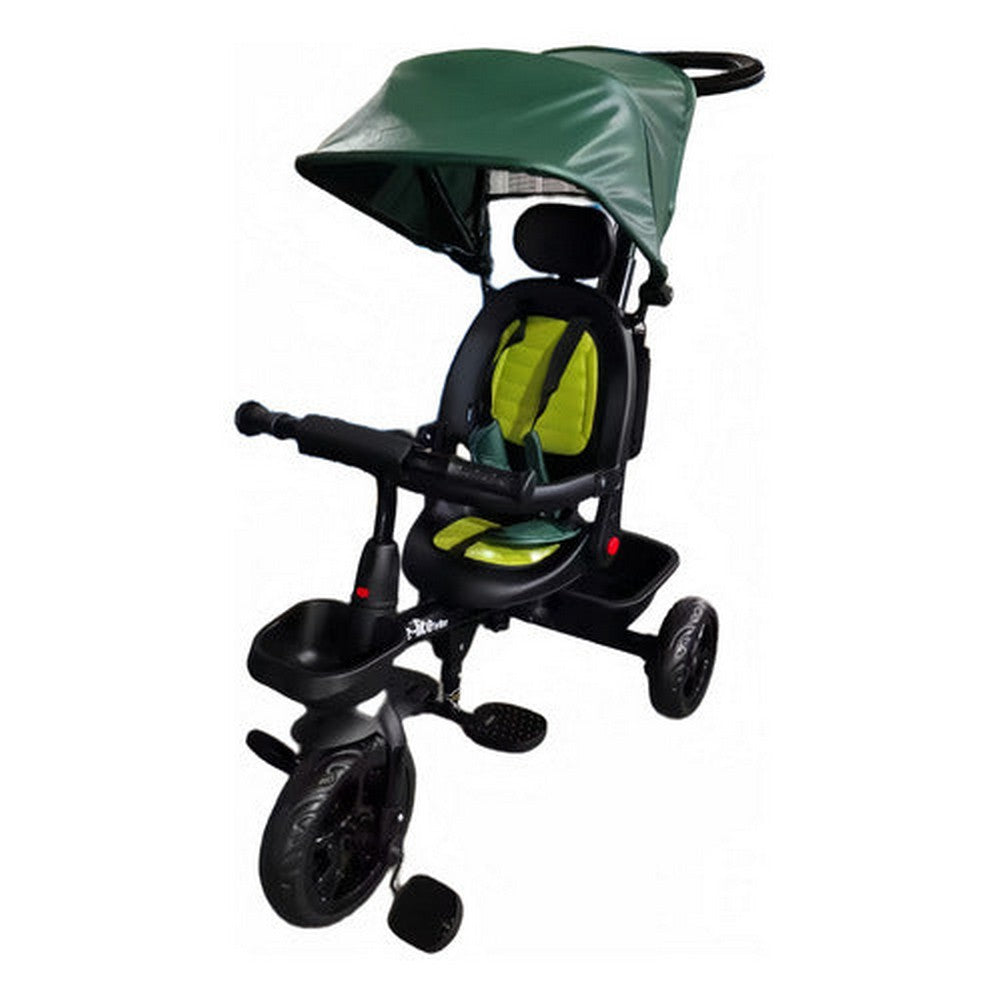 Triciclo E-lite Trike Con Capota Jy-t07b Verde