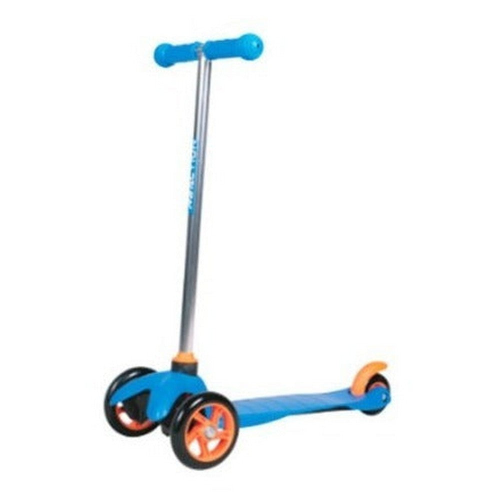 Monopatín 3 Ruedas Sc K-06 Celeste Y Naranja