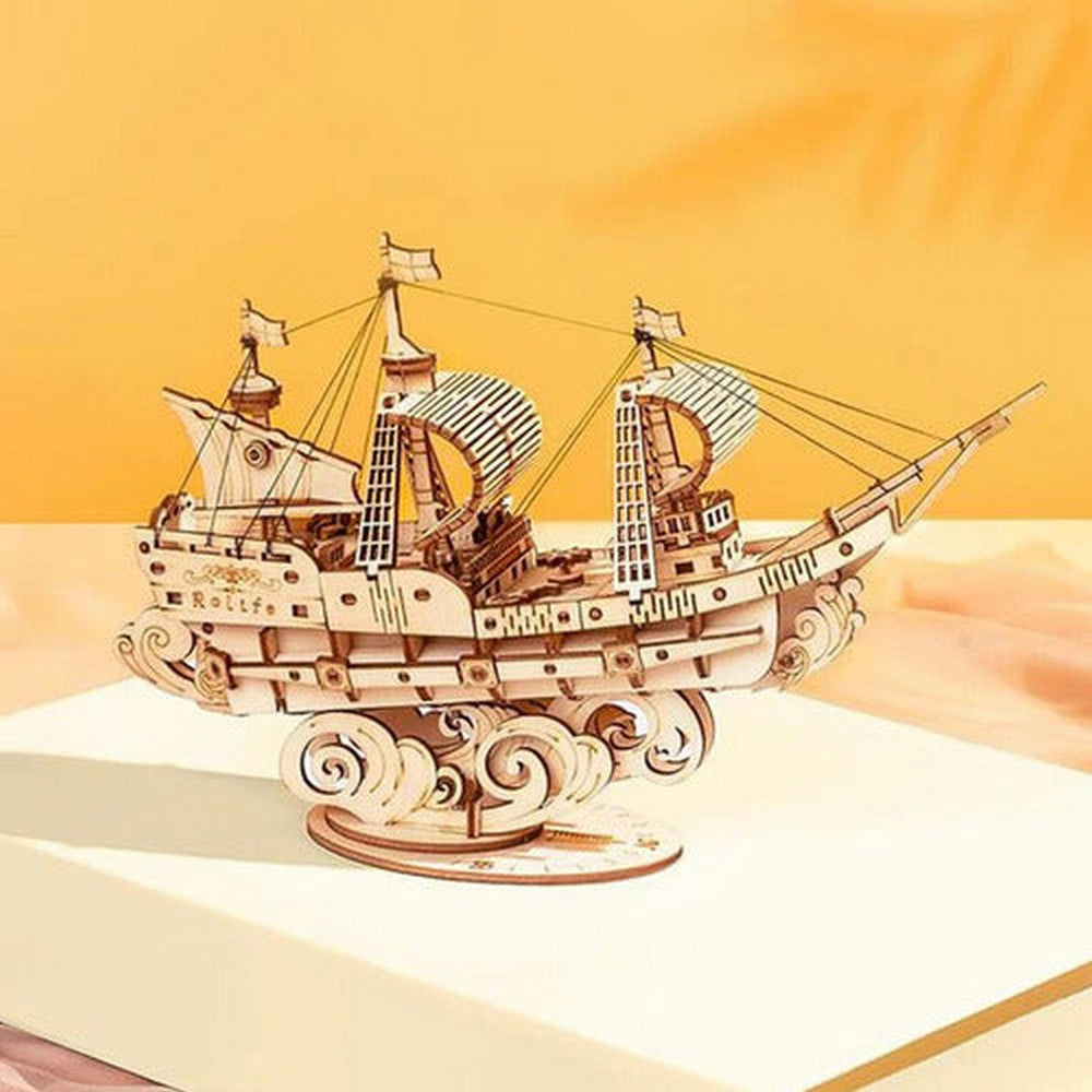 Robotime Puzzle 3d Velero Tg305 Rolife