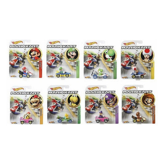 Hot Wheels Mario Kart Vehiculo Metal 1:64 Gbg25 Mattel