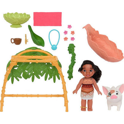 Moana 2 Set De Juego Muñeca Simea Y Pua Jbt36 Mattel