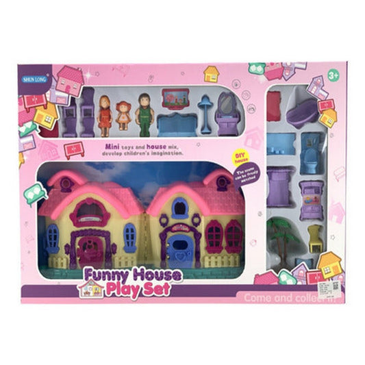 Casa De Muñecas Con Accesorios, Luz Y Sonido 2161343