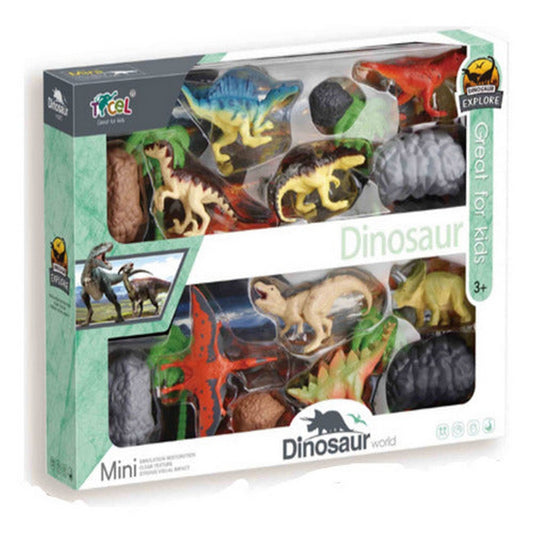 Dinosaur World Set De Dinosaurios Con Accesorios 2308522