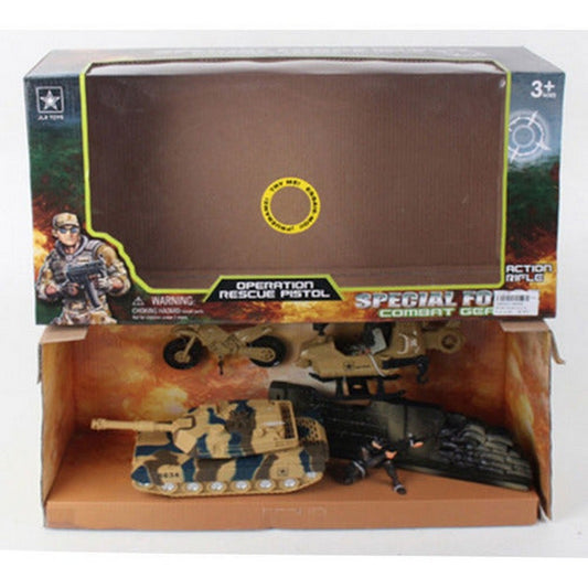 Set Tanques A Fricción Con Sonido Y Luz 1662257
