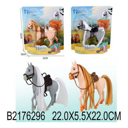 Horse Figura Caballo Con Pelo Largo 2176296