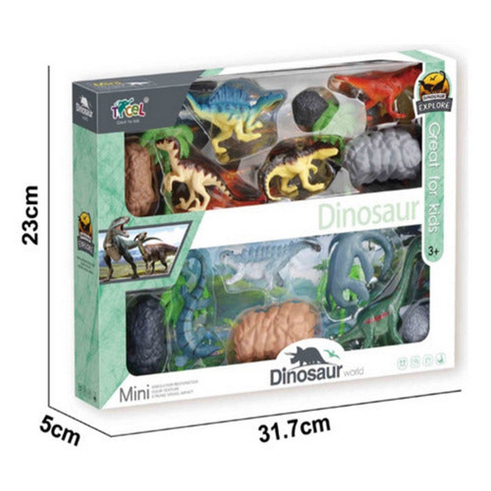 Dinosaur World Set De Dinosaurios Con Accesorios 2308521