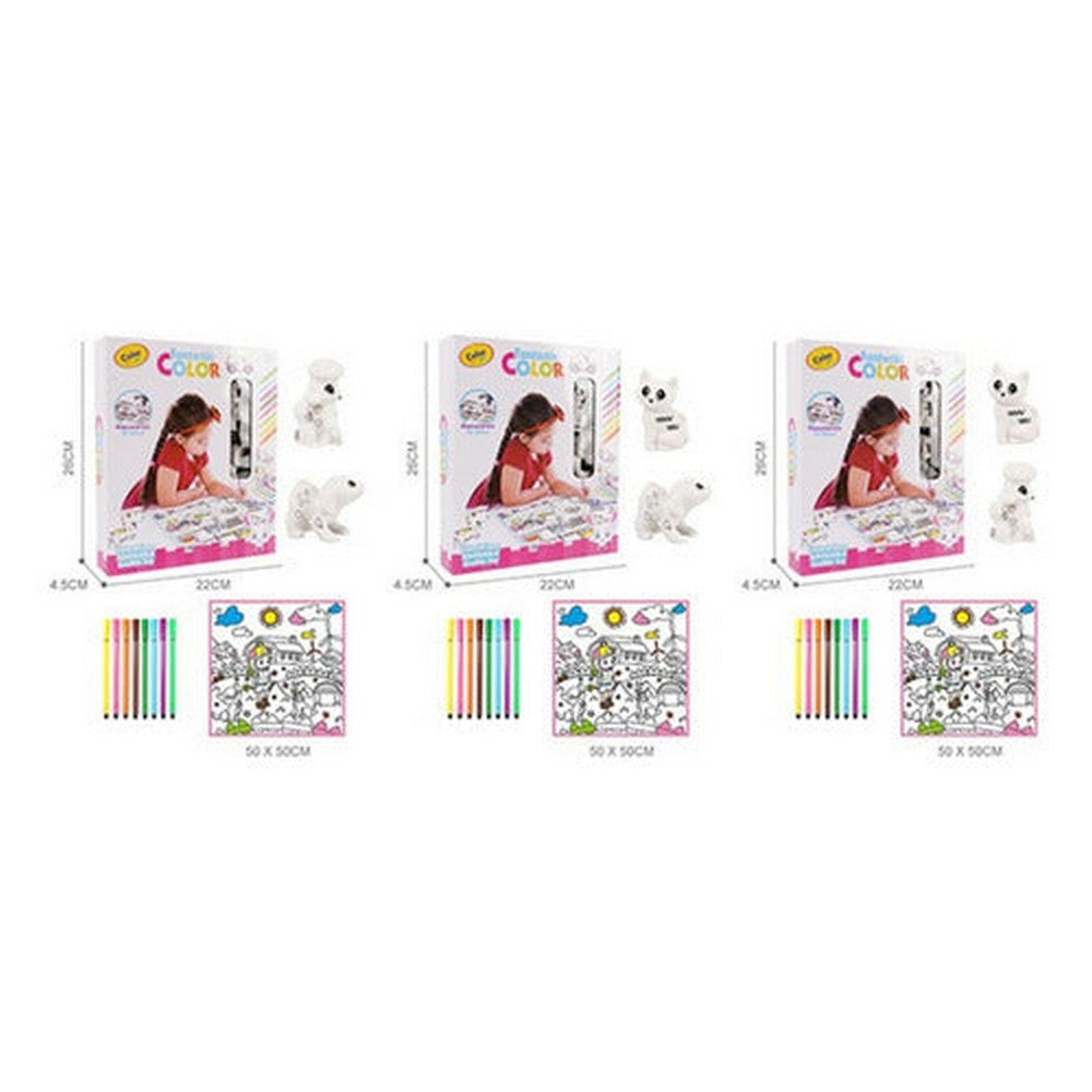 Fantastic Color Set De Arte Mascotas 2152629 Shine
