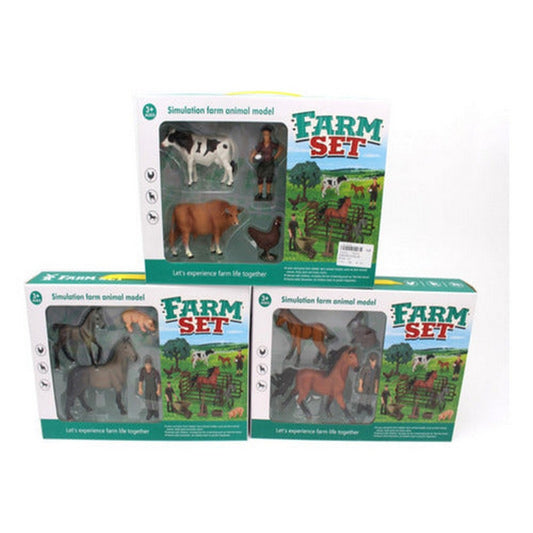 Farm Set Animales De La Granja 2144643