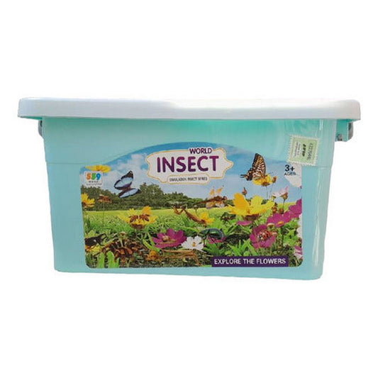 World Insect Set Reptiles Con Valija Transportadora 2272410