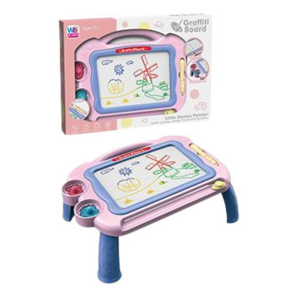 Pizarra Magica Mesa 2094055 Shine Color Rosa