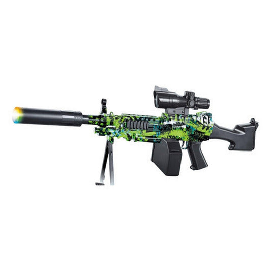 Arma De Gel M249 Usb Con Mira Telescopica 2766331 Shine