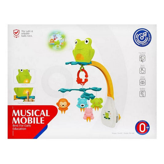 Movil Musical Ranita Con Luz 1922540 Shine Color Verde