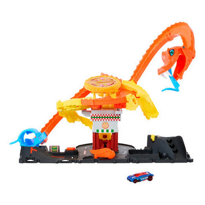 Hot Wheels City Pista Pizza Shop Htn81 Mattel