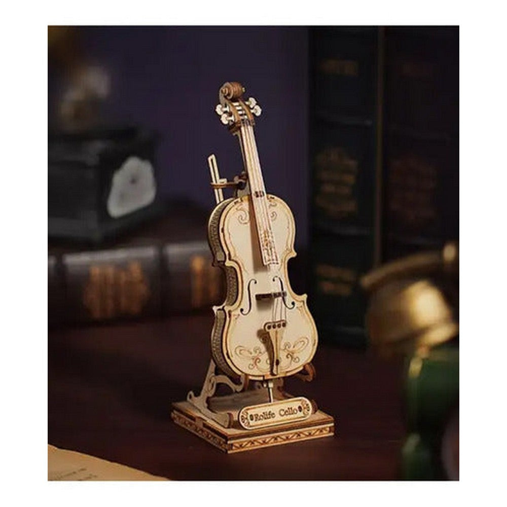Robotime Puzzle 3d Violonchelo Tg411 Rolife