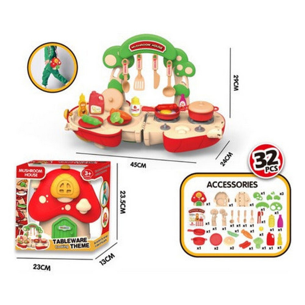 Tienda De Cocina Portatil 32 Pzs 2294963 Shine