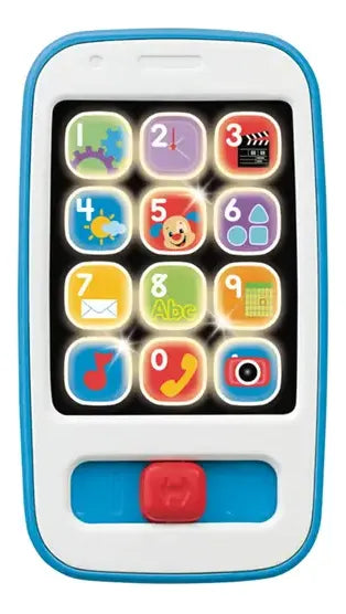 Fisher Price Rie Y Aprende Smartphone Hxb83 Mattel Azul