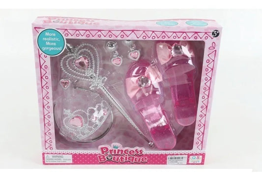 Set Princesa Corona Y Zapatos Y Varita 1581506 E.normal Celeste