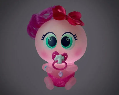 Muñeco Bebé Ksimerito Ilumerito Rosa Distroller 998996