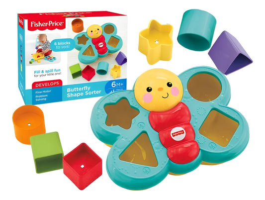 Fisher Price Mariposa Didáctica Bloques Divertidos Cdc22 Cdc22