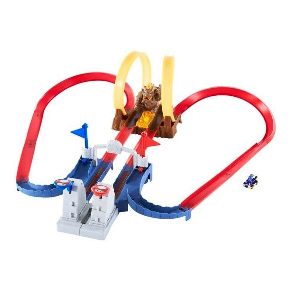 Pista Castillo Bowser Mario Kart Gnm22 Hot Wheels Mattel Pre