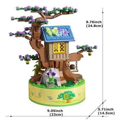 Panlos Bricks Cajita Musical Casa Del Árbol Con Luz 2286211 591