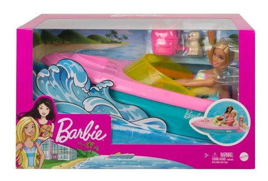 Muñeca Barbie Lancha Con Accesorios Grg30 Mattel