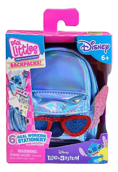 Real Littles Stitch Backpack Mini Mochila Disney 5186 25582