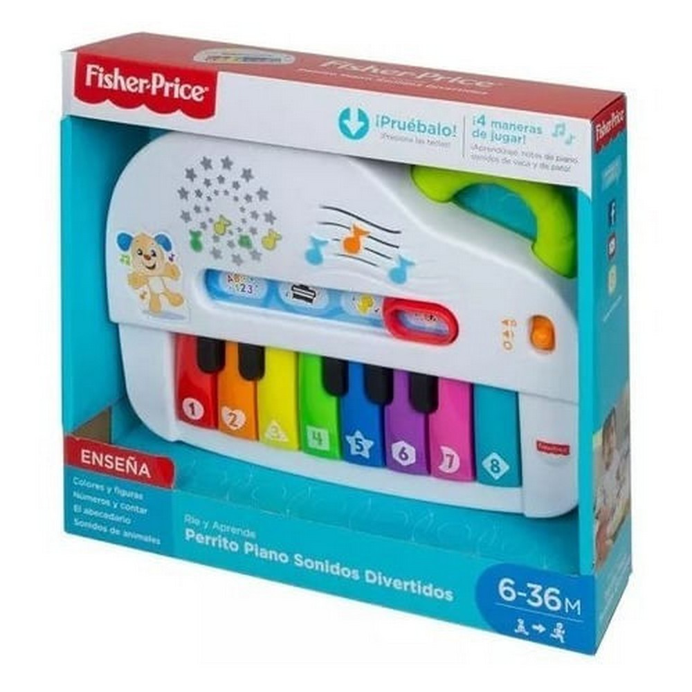 Fisher Price Perrito Piano Sonidos Divertidos Gfx33 Mattel